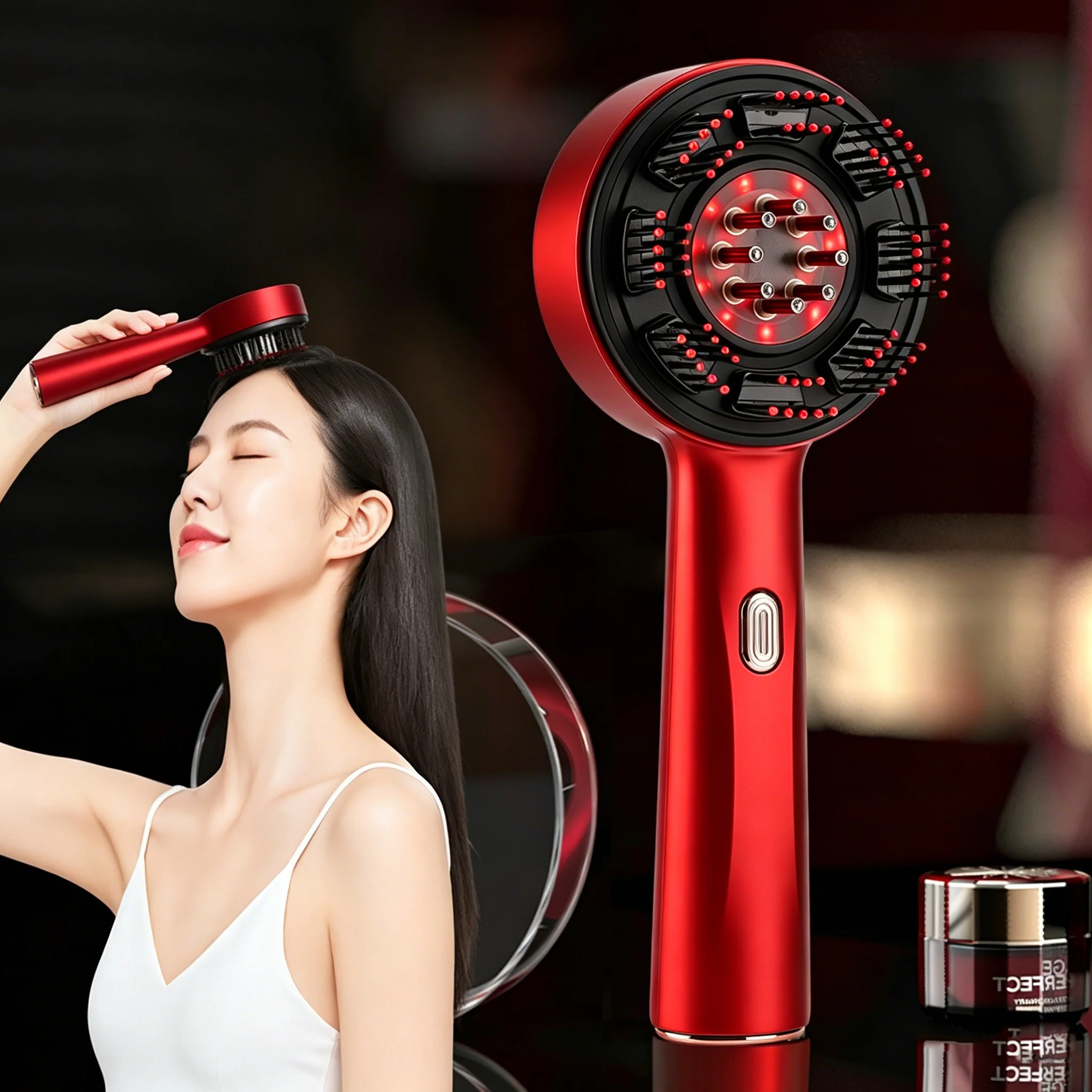 Hair Care Essence - Electric Massage Comb Portable Hair Follicle
