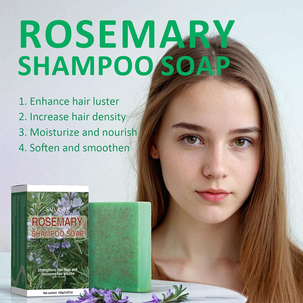 Biotin Shampoo Thickening - Rosemary Shampoo Bar For Hair Growth