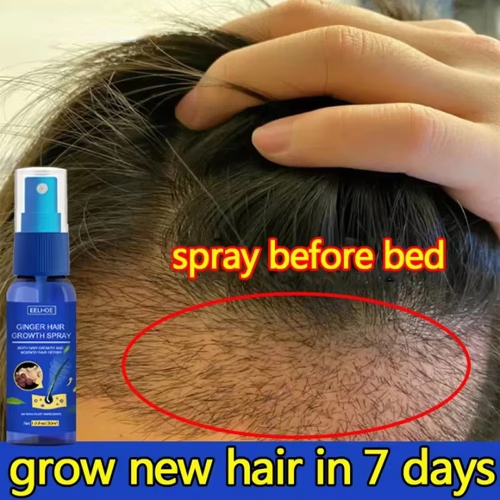 Hair Care Oil Serum - Fast Ginger Hair Growth Spray Roots