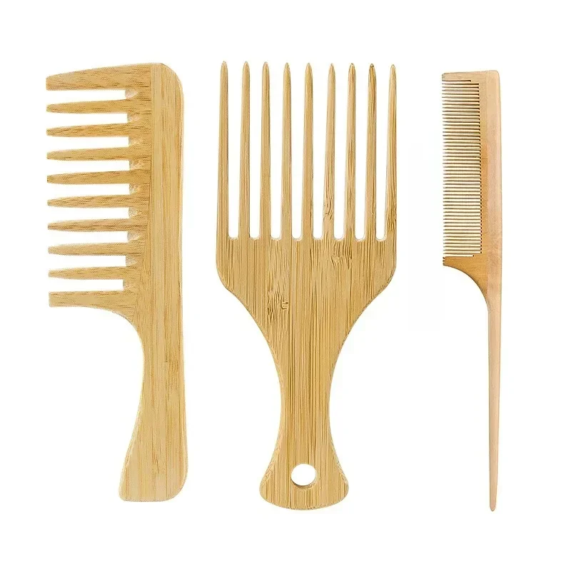 1Pcs Natural Bamboo Wooden Hai - Bamboo Hair Brush review and price