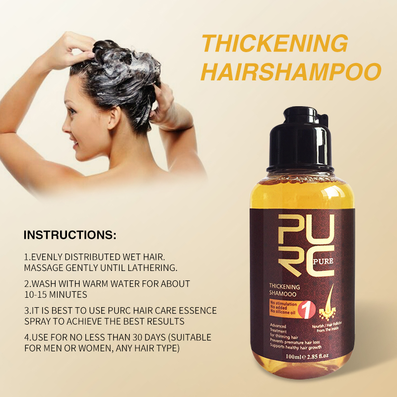 PURC Thickening Hair Growth Sh - Biotin Shampoo Thickening review and price