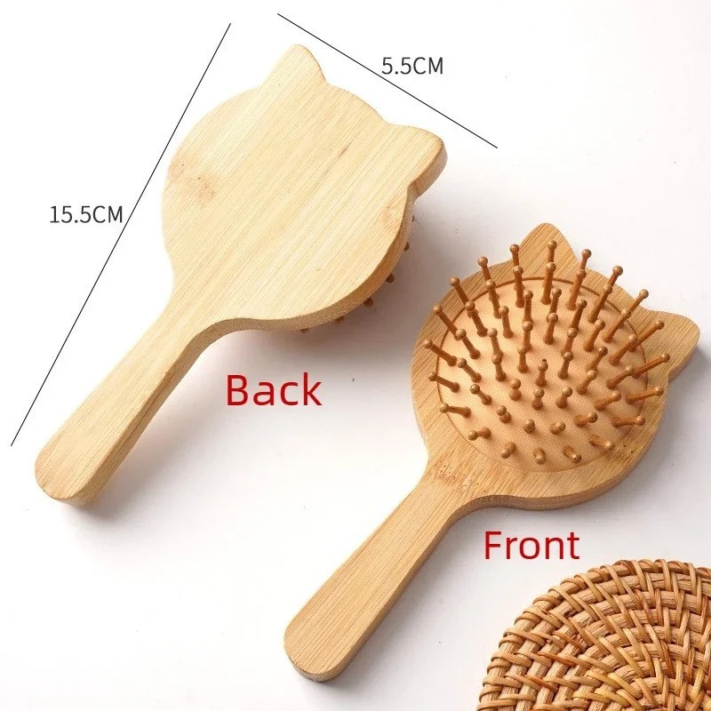 1Pc New Hair Care Wood Comb Pa - Bamboo Hair Brush review and price