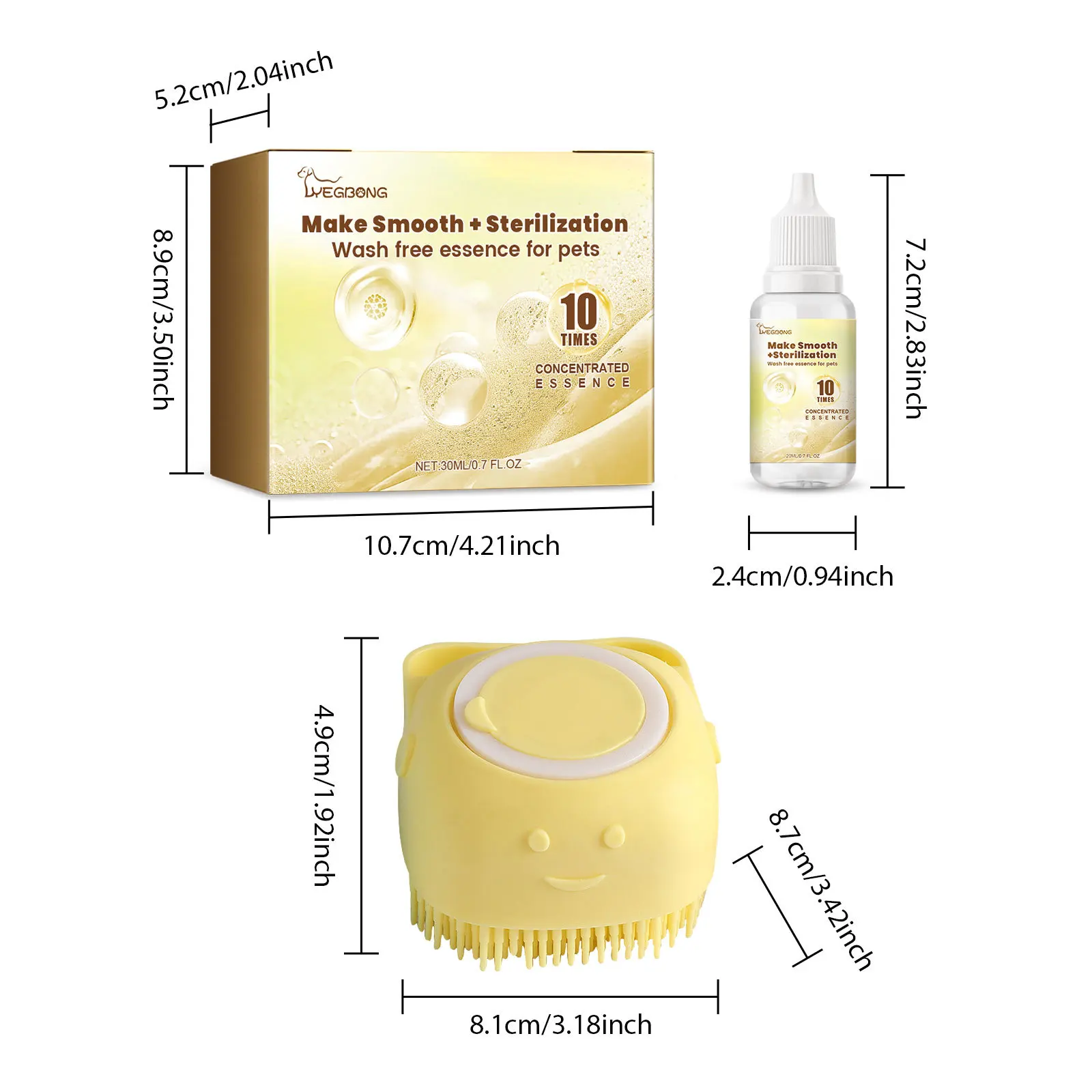 Pet Wash-free Essence Set for  - Hair Care Essence review and price