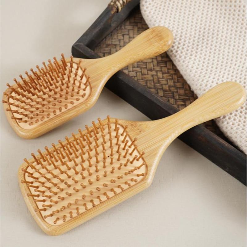 {MAX-66} Natural Bamboo Paddle - Bamboo Hair Brush review and price