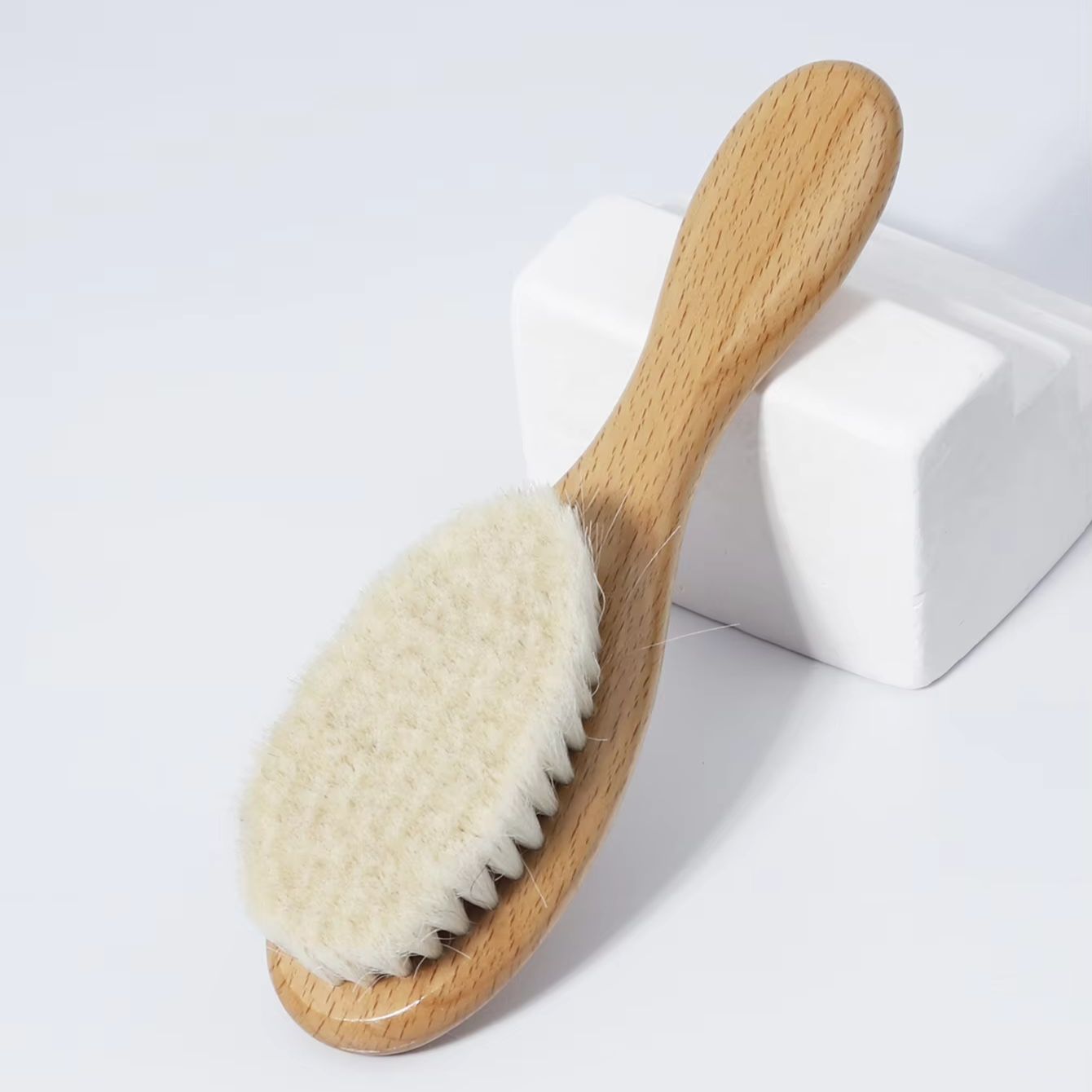 Wooden Ultra Soft Goat Hair Br - Hair Care Essential review and price