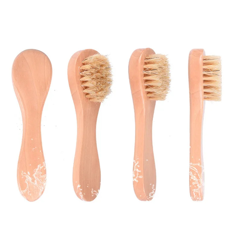 1-6Pcs Exfoliating Brush Facia - Bamboo Hair Brush review and price