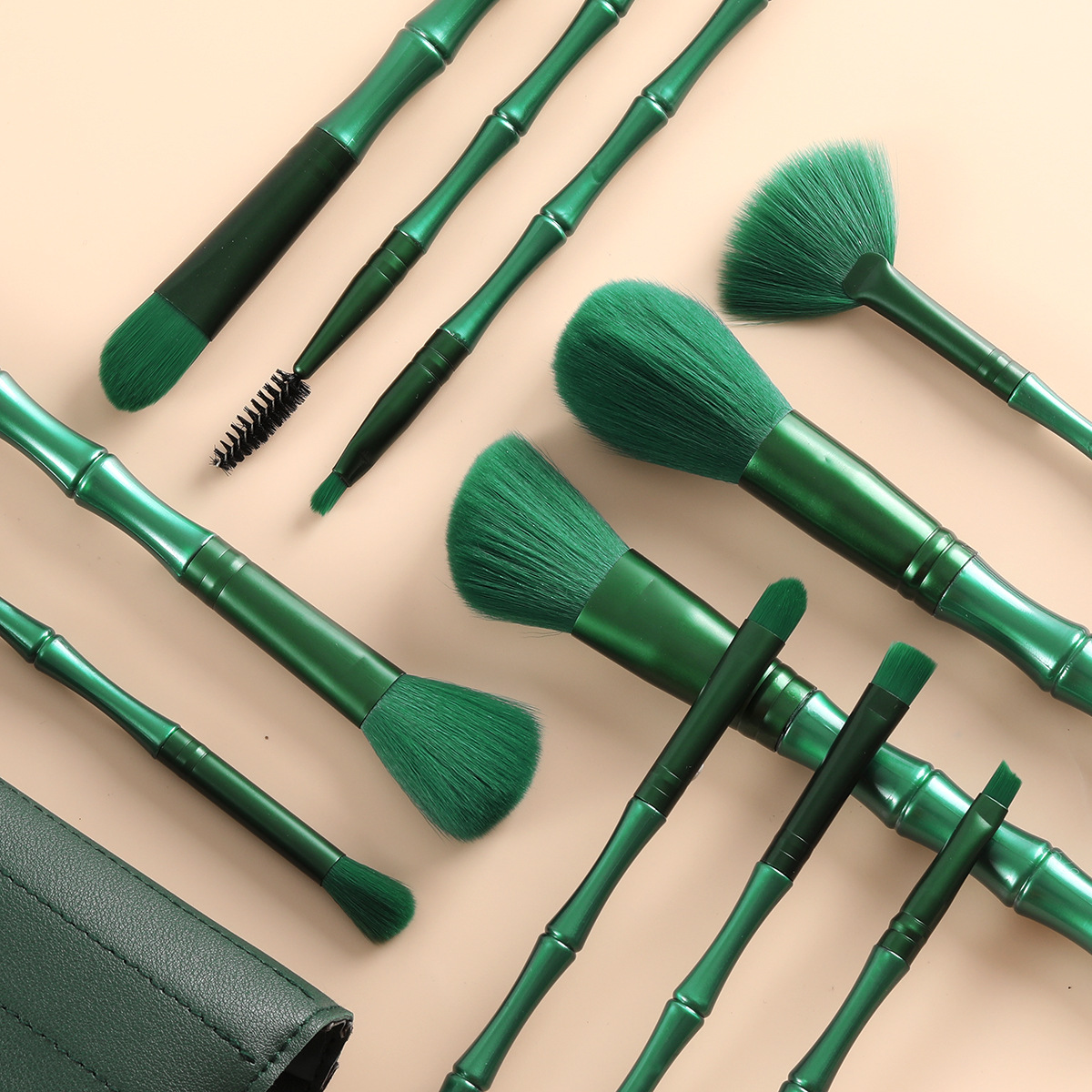 11Pcs Bamboo Makeup Brushes Ki - Bamboo Hair Brush review and price