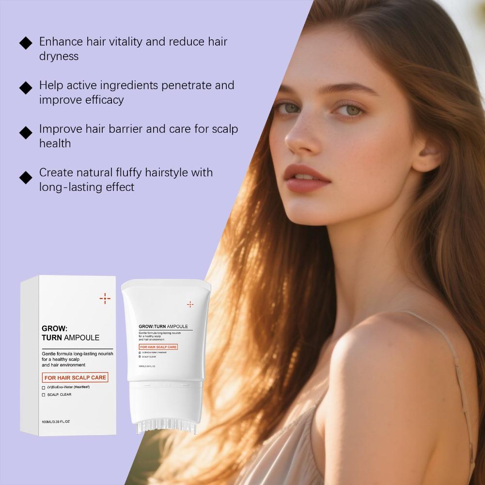 100ml Korean Grow:Turn Ampoule - Hair Care Korea review and price