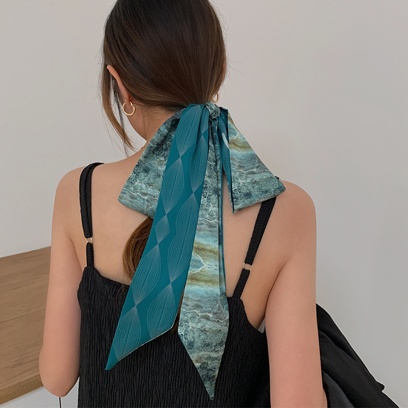 Luxury Hair Scarf Women Silk L - Hair Care Luxury Brands review and price