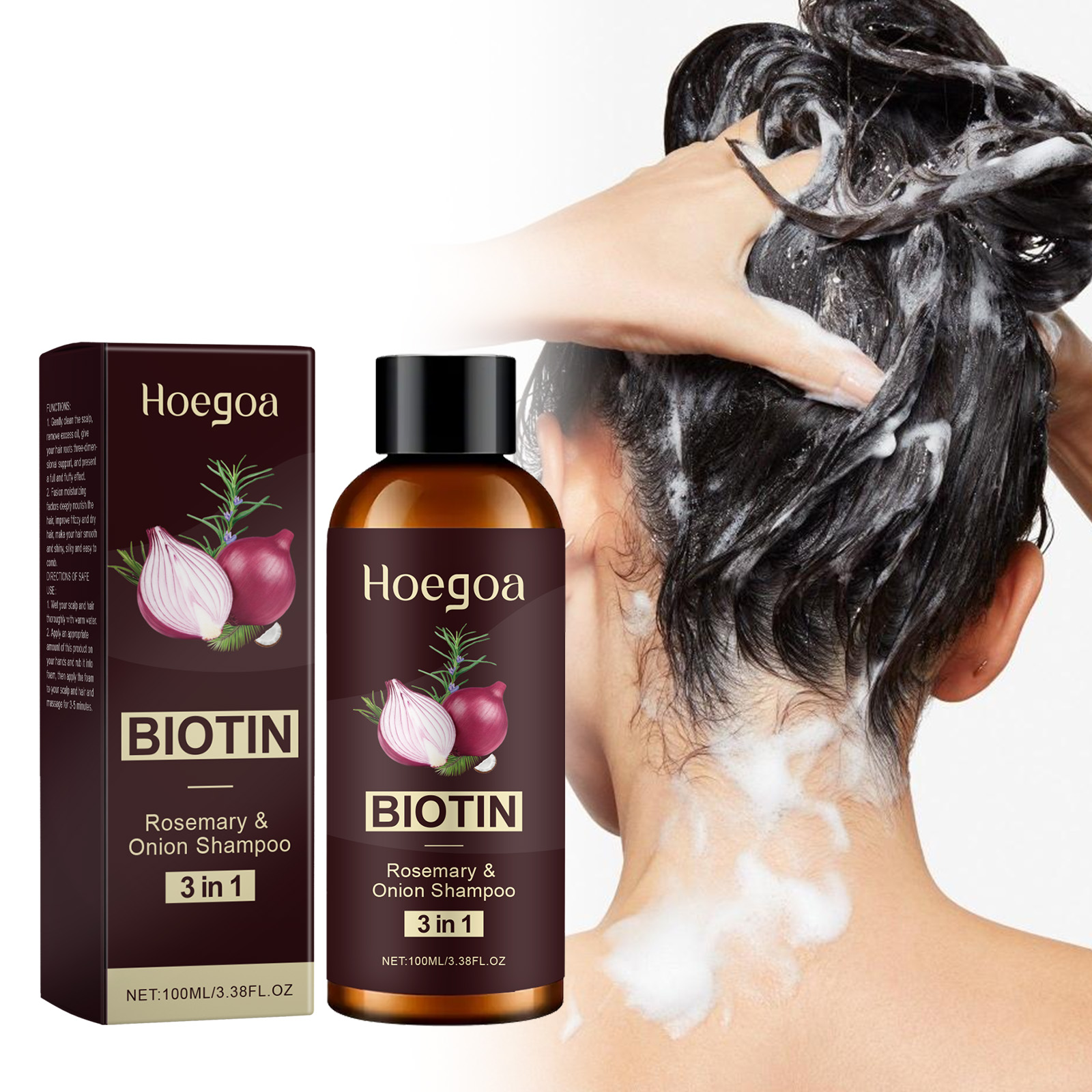 3 In 1 Rosemary Biotin Shampoo - Biotin Shampoo Thickening review and price