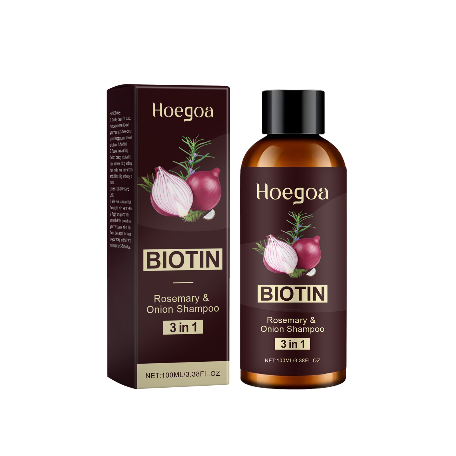 3 In 1 Rosemary Biotin Shampoo - Biotin Shampoo Thickening review and price