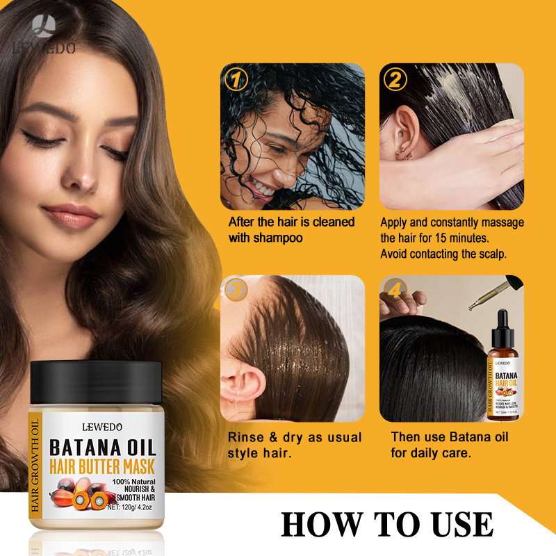 LEWEDO Batana Oil Hair Growth  - Hair Care Oil Serum review and price
