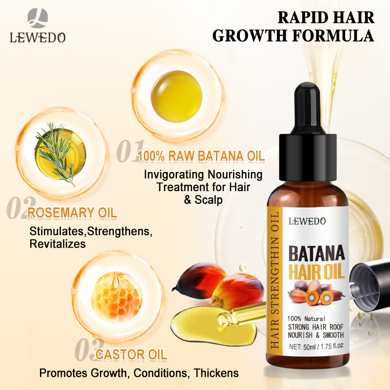LEWEDO Batana Oil Hair Growth  - Hair Care Oil Serum review and price