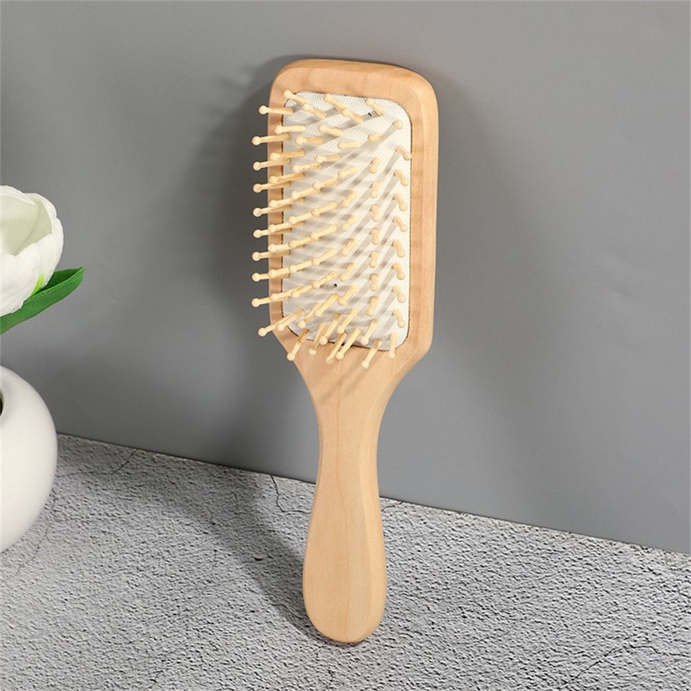 Professional Air Cushion Wood  - Bamboo Hair Brush review and price