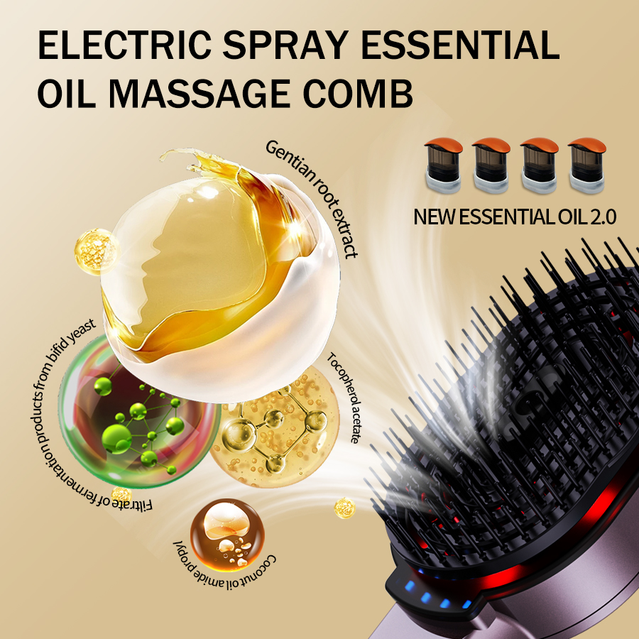 4-in-1 Massage Comb Essential  - Hair Care Essential review and price