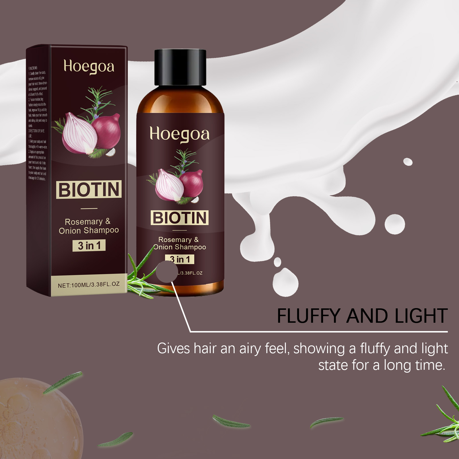 Hoegoa 3 in 1 Onion Biotin Sha - Biotin Shampoo Thickening review and price